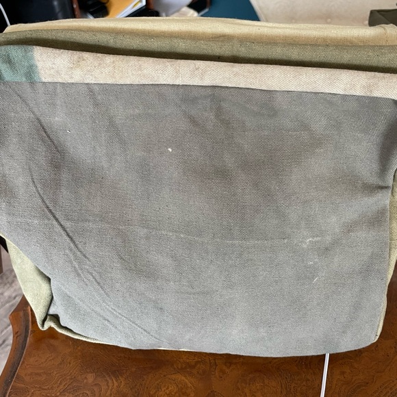 A crossbody purse. made out of recycle army tents. - Picture 4 of 4